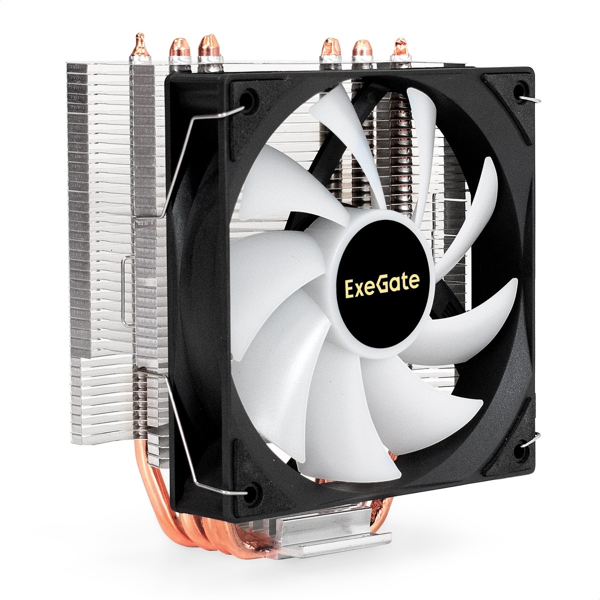 Exegate EX300297RUS Wizard EXX400V3-PWM.FRGB (Al+Cu, 4 тепл.трубки, LGA775/1150/1151/1155/1156/1200/1700/1851/AM2/AM2+/AM3/AM3+/AM4/AM5/FM1/FM2/754/939/940, TDP 140W, Fan 120mm, PWM, 800-1800RPM, Hydr