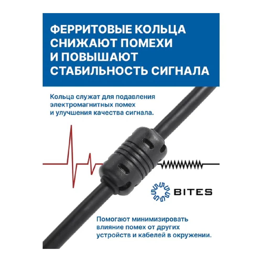 5bites Кабель APC-014-125 HDMI / M-M / V1.4B / HIGH SPEED / ETHERNET / 3D / FERRITES / 12.5M
