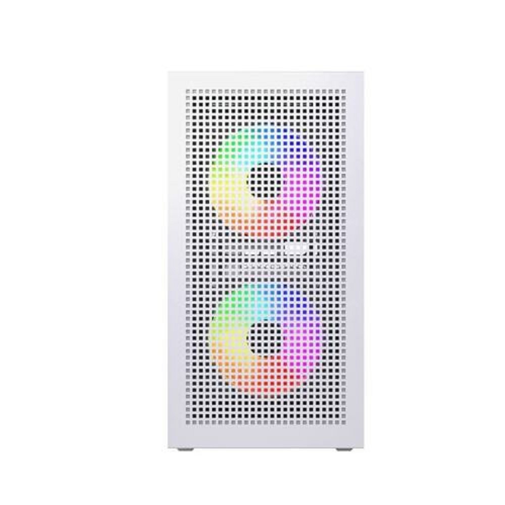 Powercase Корпус Mistral SM05 ARGB, Tempered Glass, 3x120mm ARGB PWM fans, белый, mATX (CMMSM05W-A3)