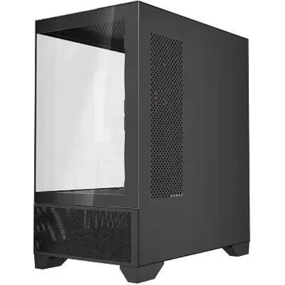 Powercase Корпус Vision Micro M4B, Tempered Glass, Type-C, 3x 120mm ARGB PWM Fan, чёрный, mATX (CVMM4B-A3)