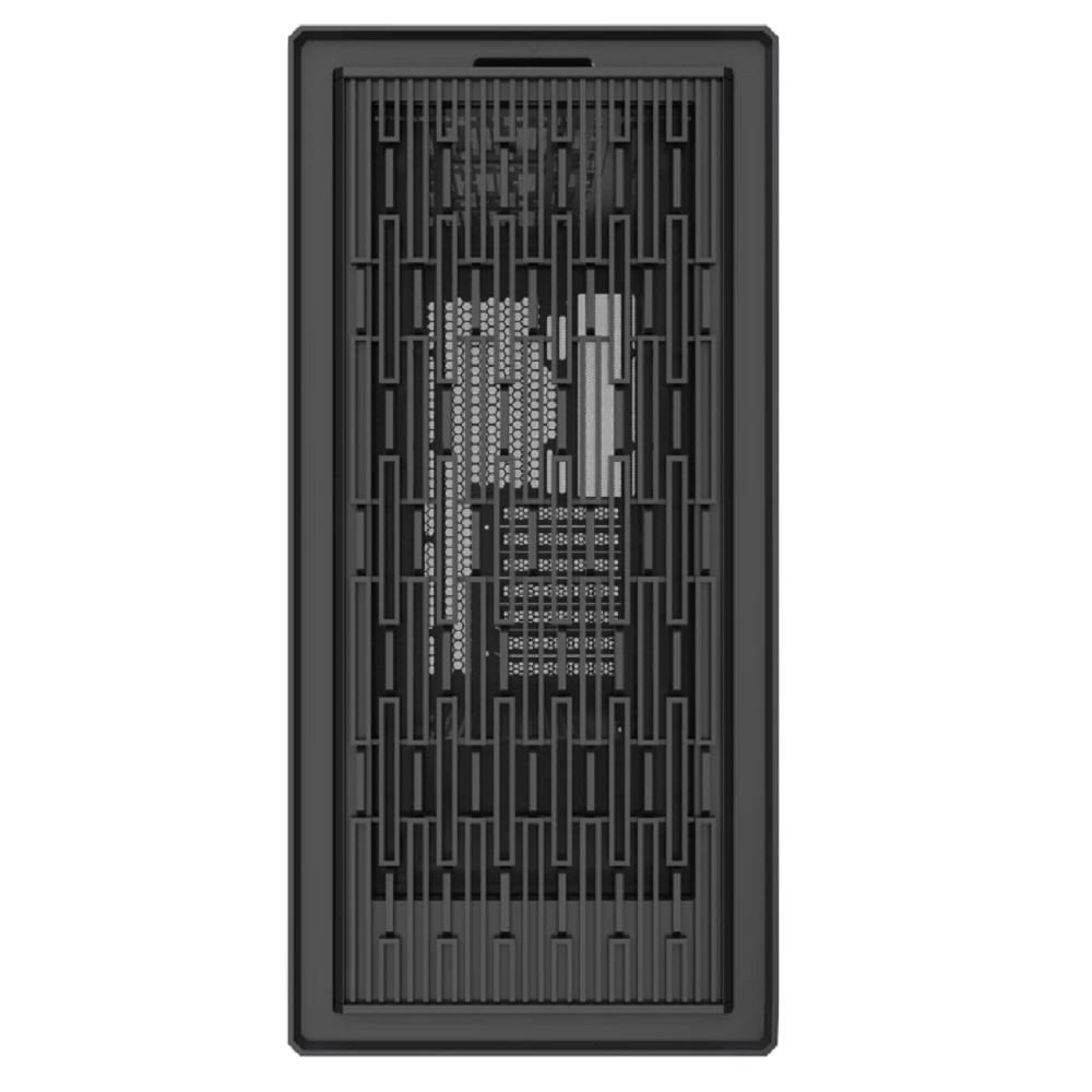 Powercase Корпус Intro, TG, Type-C, W/O Fans, чёрный, ATX (CJ235IB-F0)