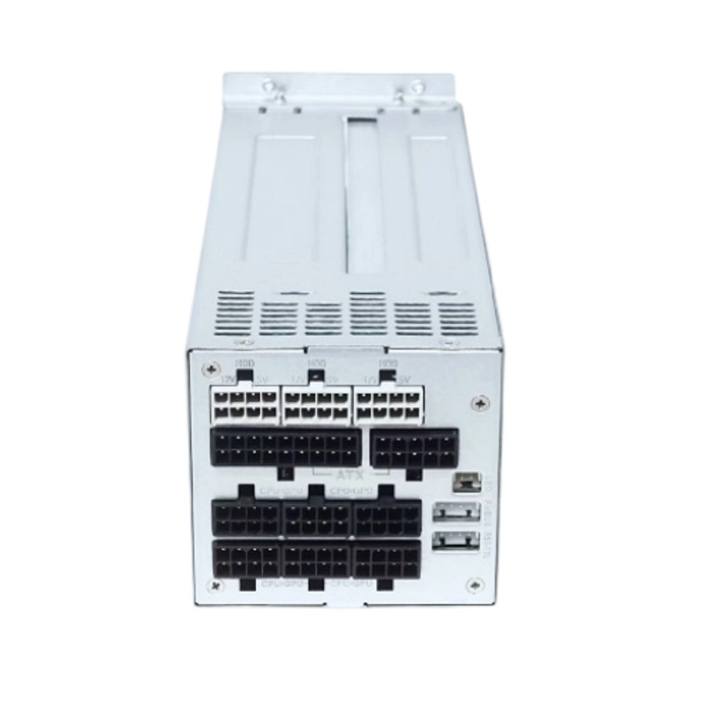 Procase MR21300P Блок питания с резервированием ATX 2U (1300W+1300W) КПД 94+Platinum, 225*78*84mm, CRPS, Модульные кабели, Активный PFC, +12B=110A,+5B=25A,+3,3B=25A, -12В=0,3А, 5VSB=2.5A