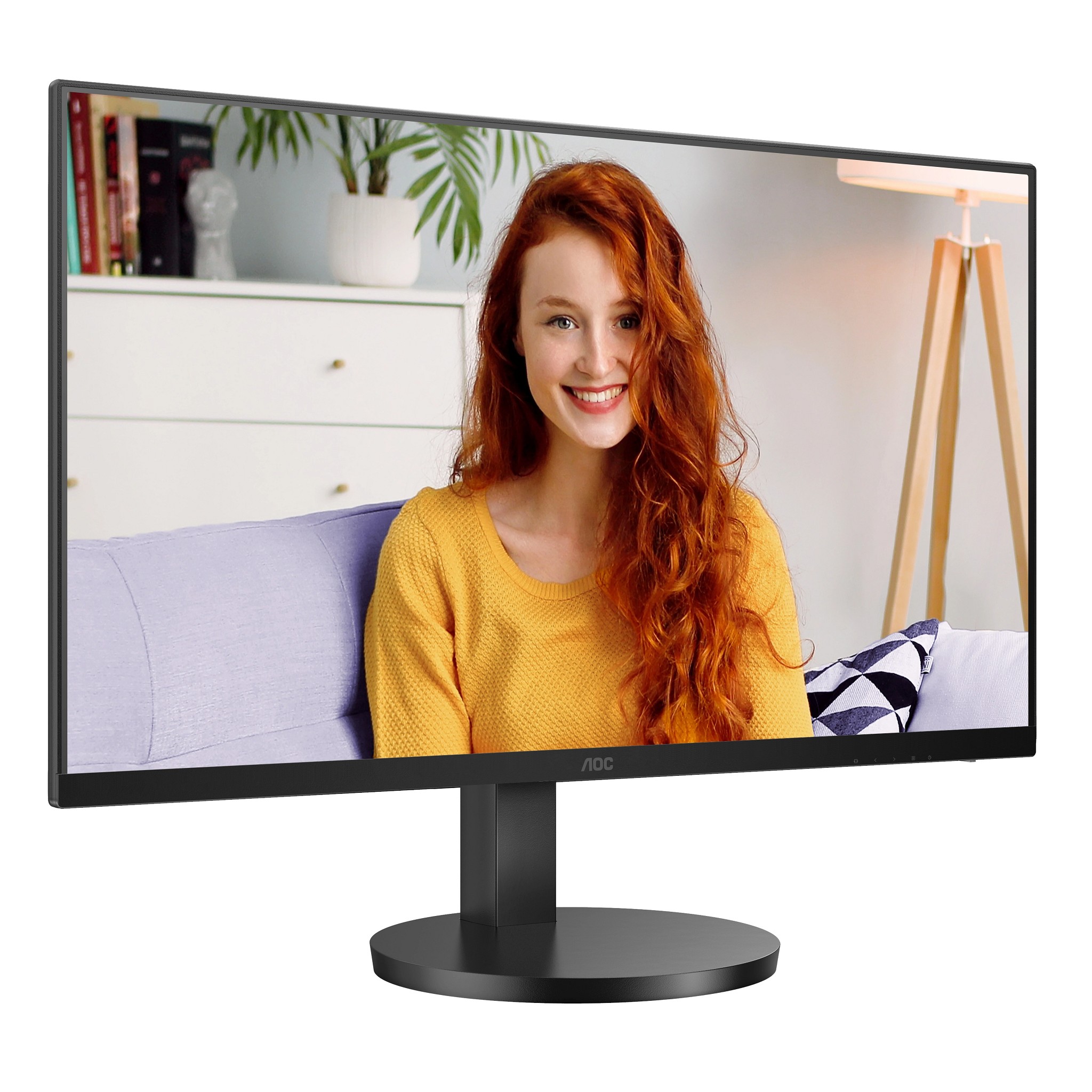 27" AOC 3840x2160 WLED 16:9 IPS 350cd, 1000:1, 20M:1, 4ms, 178°/178°, 2xHDMI, USB hub: 2*USB3.2, USB-C(65W), 60Hz, Speakers, Tilt, Height, VESA, Internal, Black, 3y арт. U27B3CF