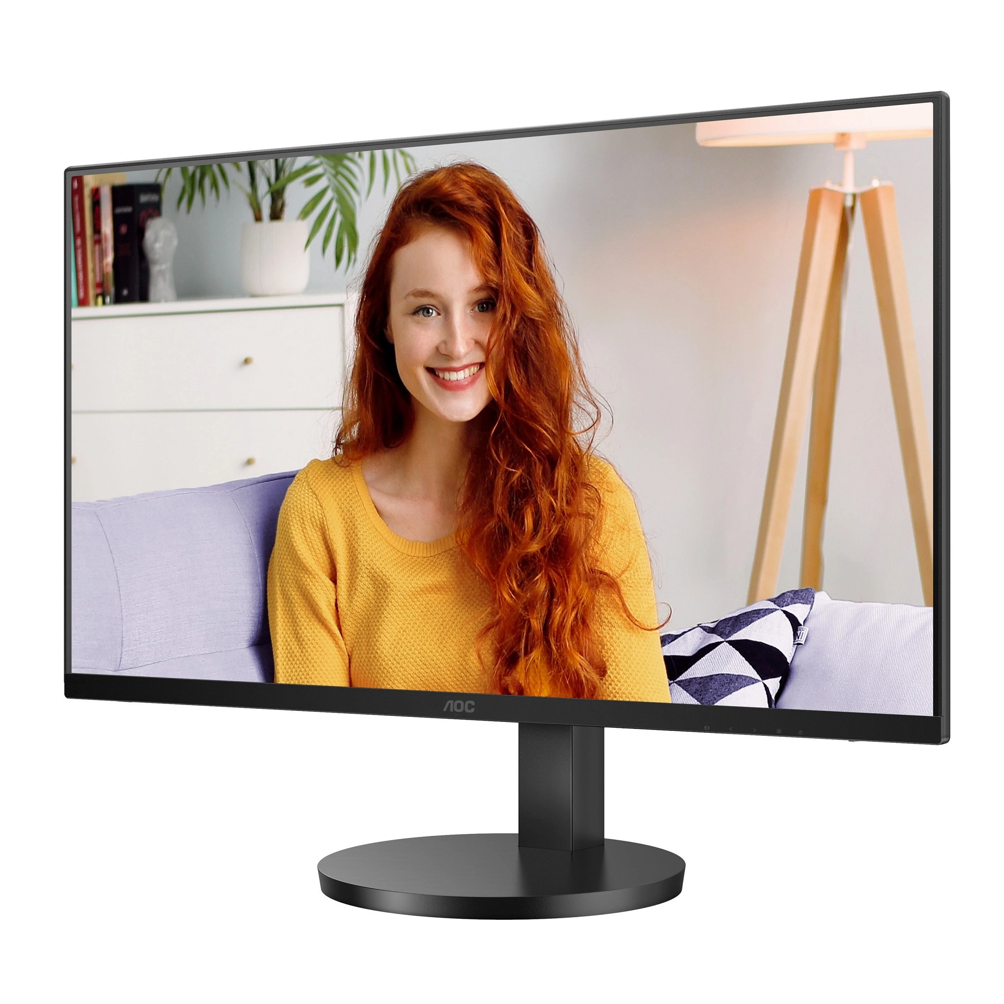 27" AOC 3840x2160 WLED 16:9 IPS 350cd, 1000:1, 20M:1, 4ms, 178°/178°, 2xHDMI, USB hub: 2*USB3.2, USB-C(65W), 60Hz, Speakers, Tilt, Height, VESA, Internal, Black, 3y арт. U27B3CF