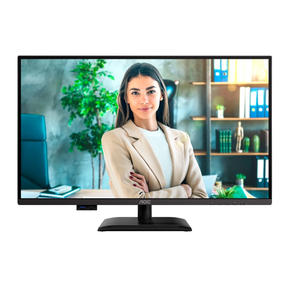 LCD AOC 27" Q27P4U {IPS 2560x1440 120Hz 4ms 350cd 2xHDMI DisplayPort 3xUSB3.2 2x2W HAS Internal Vesa}