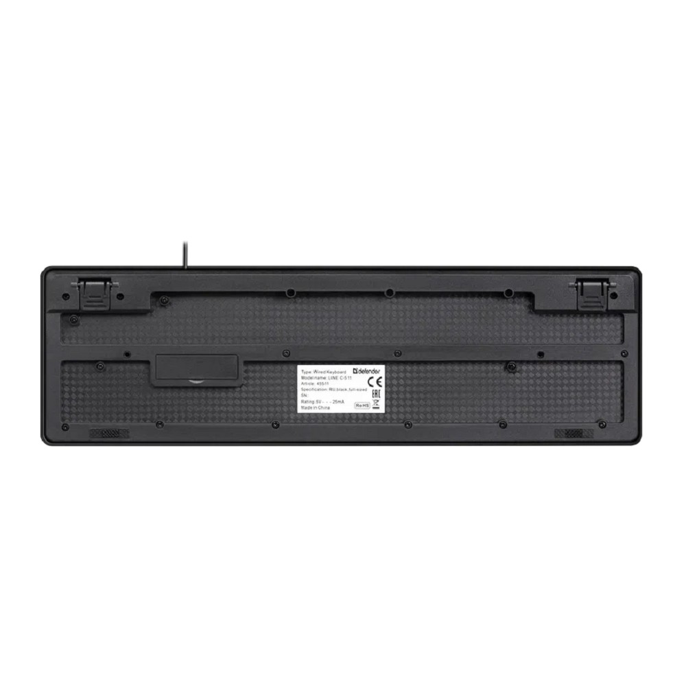 Повреждение упаковки Defender Клавиатура + мышь Line C-511 RU,черный,1.8м {Проводной набор} арт. 45511_DP