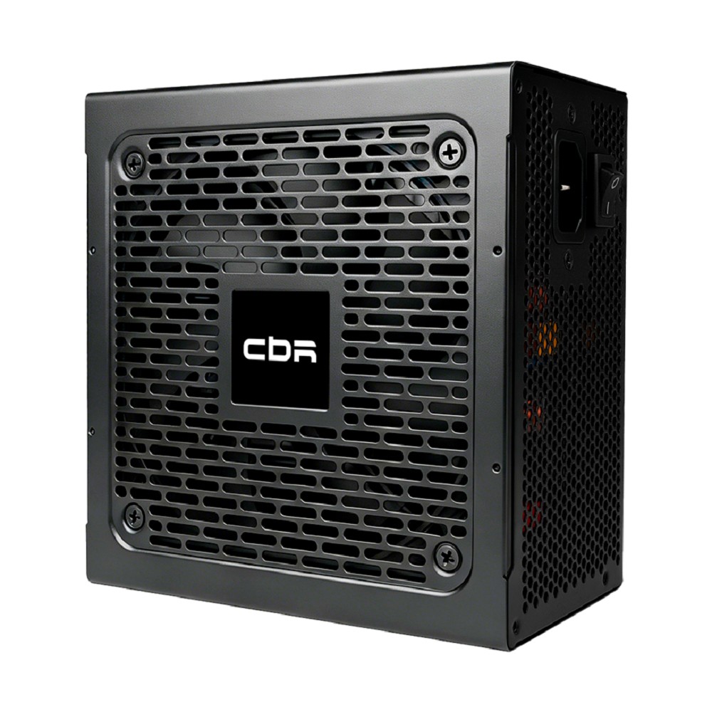 Блок питания CBR ATX 500W, 80+ Bronze, DC-DC, APFC, 12cm fan, 20+4pin/1*8+(4+4)pin/2*6+2pin/2*IDE/4*SATA, 1.5м кабель питания, чёрный [PSU-ATX500-12MB]