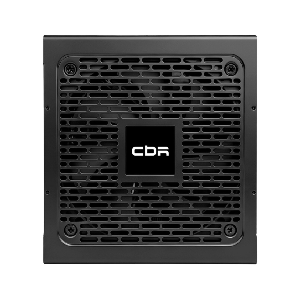 Блок питания CBR ATX 750W, 80+ Platinum, Full Modular, DC-DC, APFC, 12cm fan, 20+4pin/1*PCIE5.1(12+4pin)/2*4+4pin/4*6+2pin/3*IDE/6*SATA/1*FDD, 1.5м кабель питания, чёрный [PSU-ATX750-12MP]