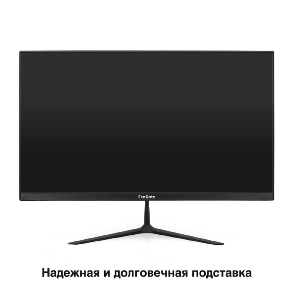 LCD ExeGate 24.5" EH1500TA {IPS 1920x1080 75Hz 3-5ms 16:9 250cd 1000:1 Speakers audio-out D-Sub HDMI DisplayPort USB} [EX300410RUS]