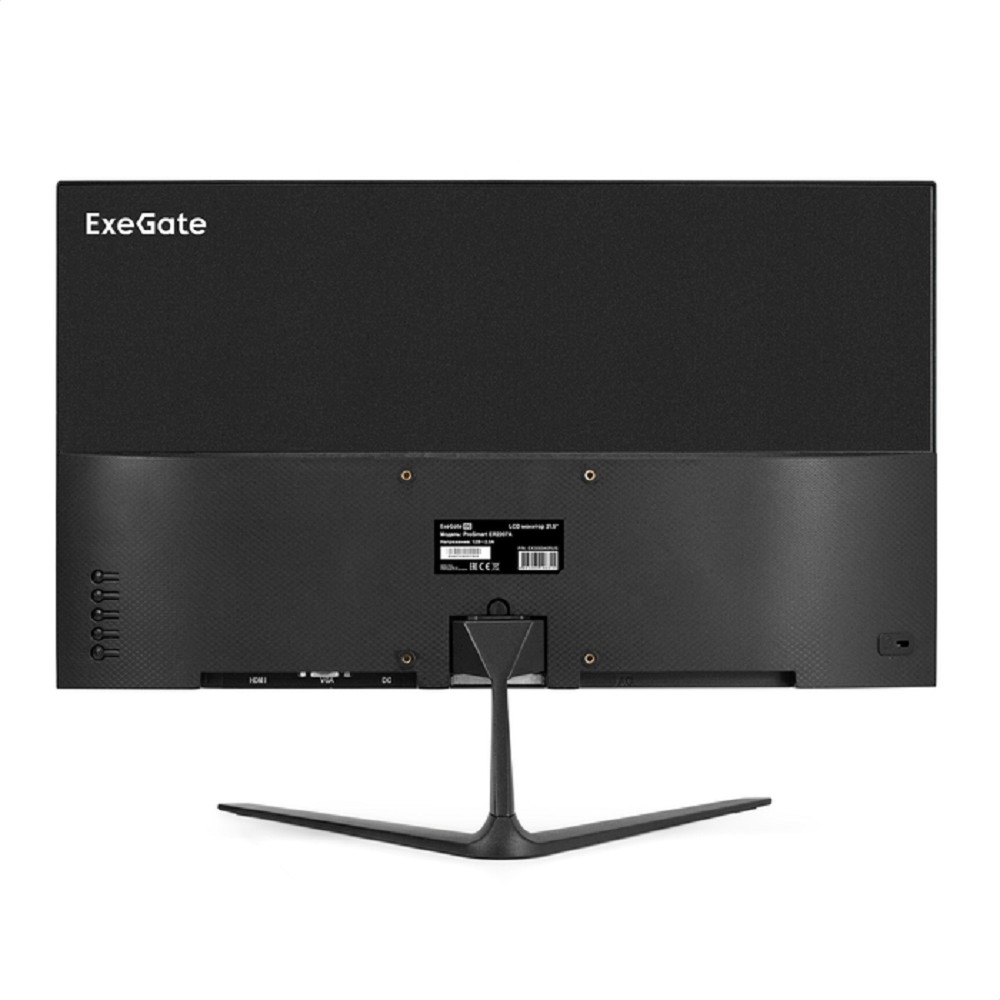 LCD ExeGate 21.5" ER2207A {VA 1920x1080 100Hz 5ms 16:9 250cd 3000:1 178/178 Speakers D-Sub HDMI audio-in VESA}[EX300340RUS]