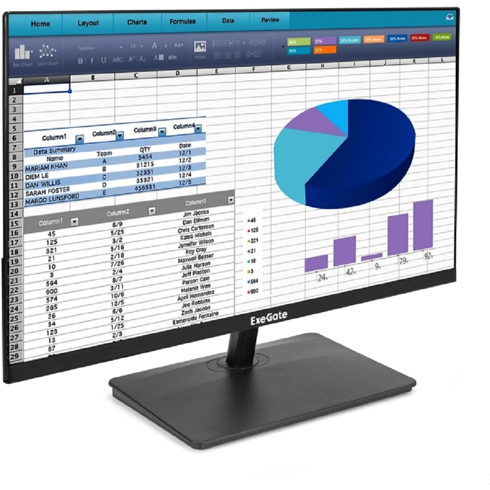 LCD ExeGate 21.5" EP2200 {VA 1920x1080 100Hz 5ms 16:9 250cd 1000:1 178/178 D-Sub HDMI VESA} [EX300342RUS]