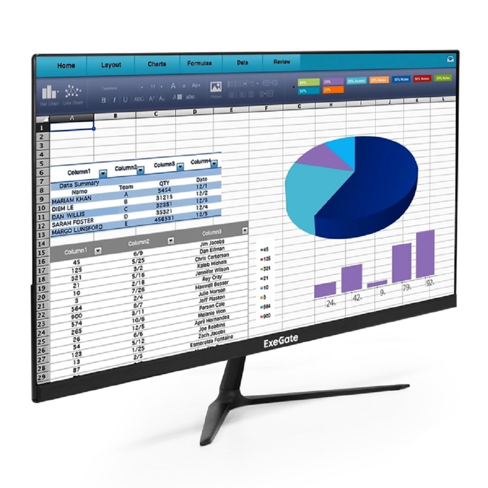 LCD ExeGate 21.5" ER2207 {VA 1920x1080 100hz 5ms 16:9 250cd 3000:1 178/178 D-Sub HDMI VESA} [EX300341RUS]