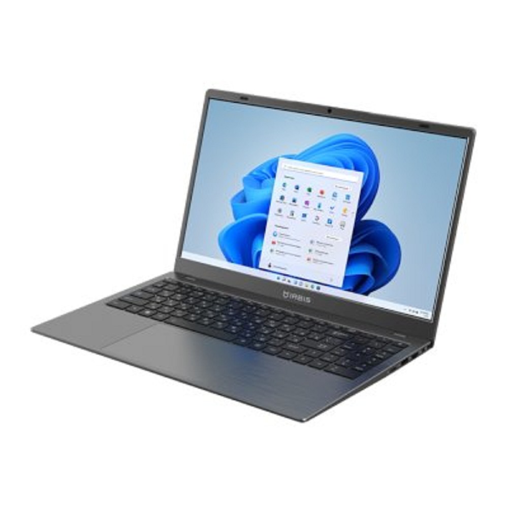 IRBIS GroovyBook 15 Core I5-13600H, 16GB LPDDR5 +512Gb NVME SSD,15,6"LCD 1920*1080 IPS ,Intel AX101 WIFI,Front camera: 2MP,TPM2.0,4400mha battery, TYPE C full function,Windows 11 Pro RUS,Grey арт. 15NBP3001