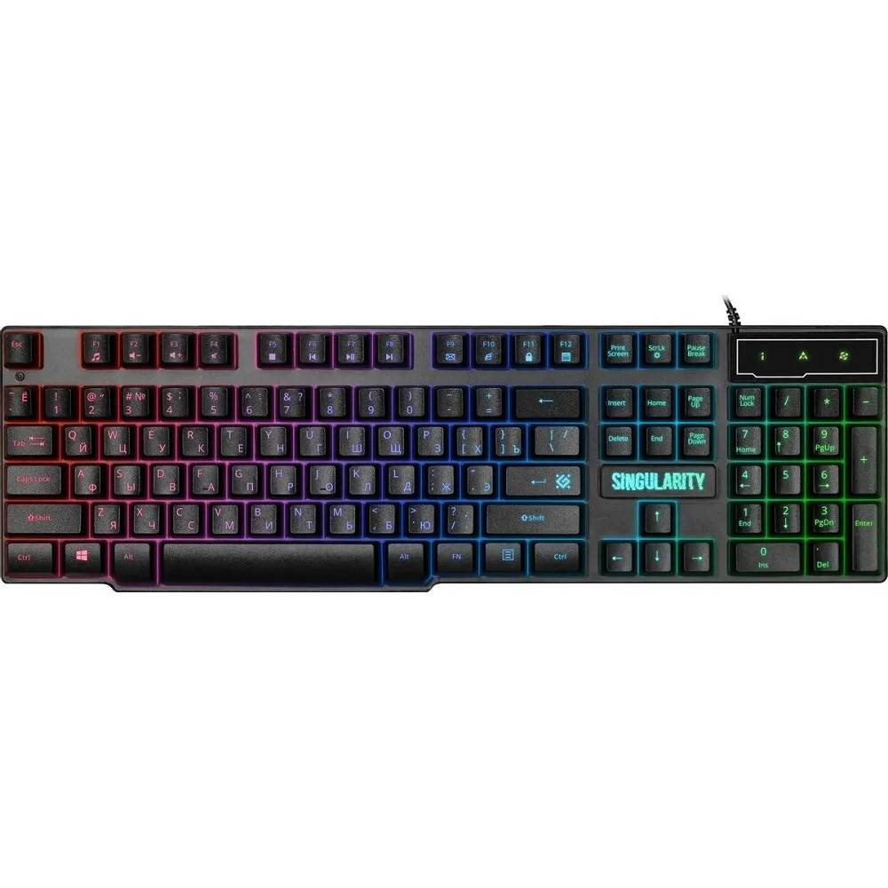Повреждение упаковки Defender Игровой набор Singularity MKP-118 [52118] {мышь+клавиатура+ковер } арт. 52118_DP