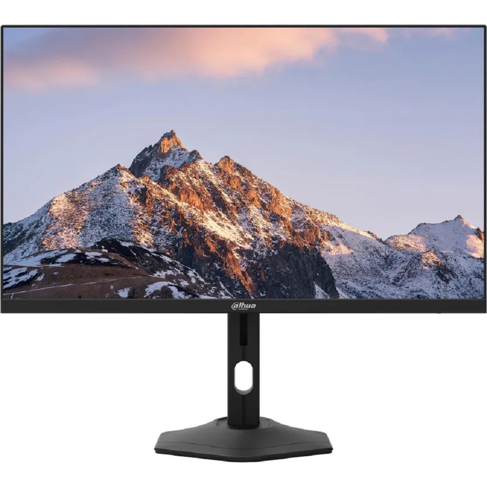 DAHUA DHI-LM27-P301AY 27" QHD(2560x1440); IPS; ELED подсветка; 350 кд/м2; Контраст 1000:1; 100Гц; время отклика 1 мс; HDMIx1, DPx1, Type Cx1; VESA: 100*100 мм; Аудио выход x1; Динамики x2 (1 Вт);