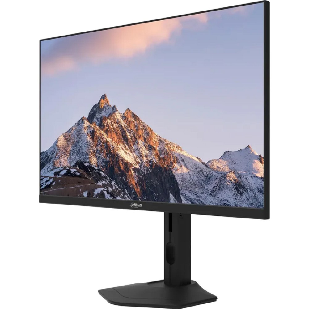 DAHUA DHI-LM27-P301AY 27" QHD(2560x1440); IPS; ELED подсветка; 350 кд/м2; Контраст 1000:1; 100Гц; время отклика 1 мс; HDMIx1, DPx1, Type Cx1; VESA: 100*100 мм; Аудио выход x1; Динамики x2 (1 Вт);
