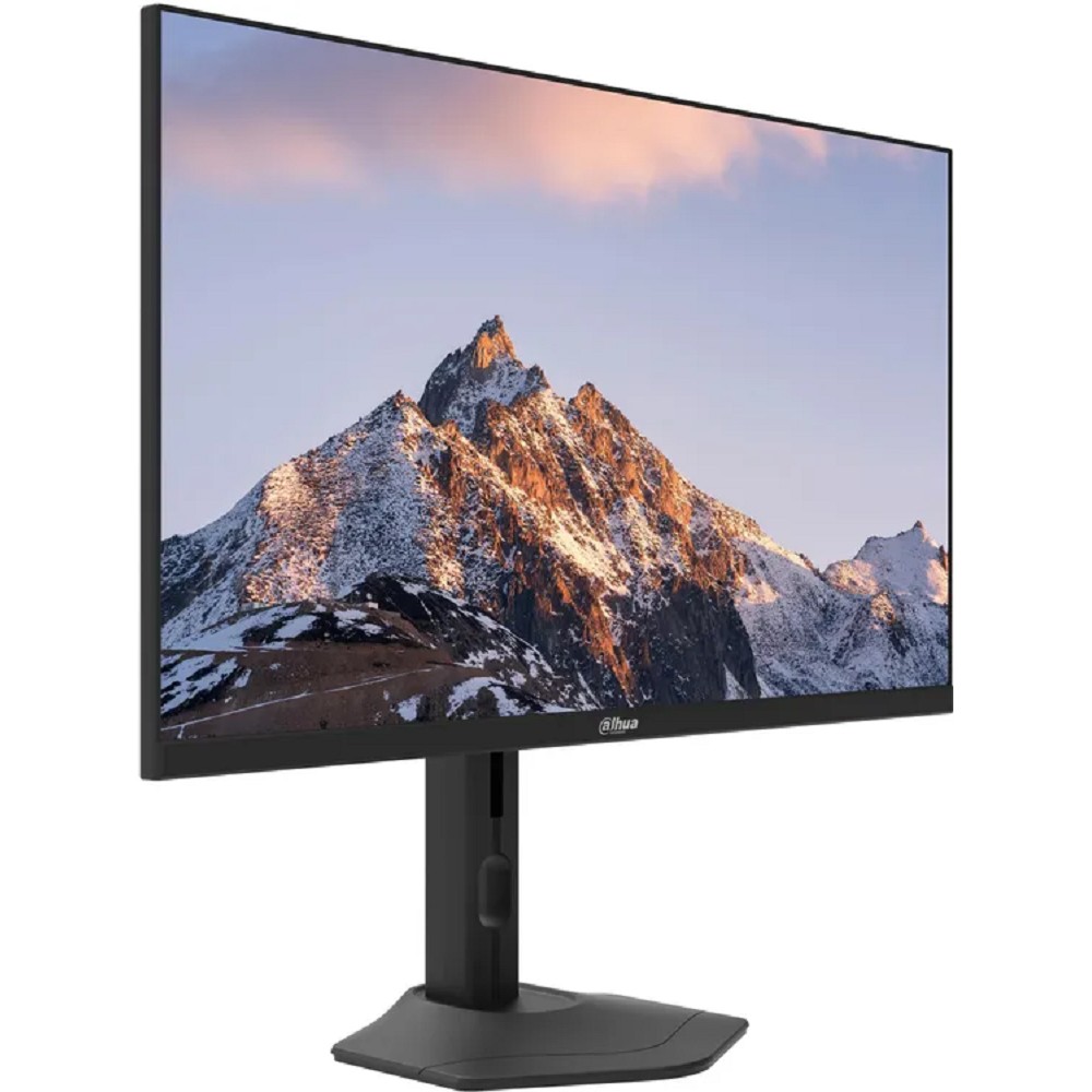 DAHUA DHI-LM27-P301AY 27" QHD(2560x1440); IPS; ELED подсветка; 350 кд/м2; Контраст 1000:1; 100Гц; время отклика 1 мс; HDMIx1, DPx1, Type Cx1; VESA: 100*100 мм; Аудио выход x1; Динамики x2 (1 Вт);