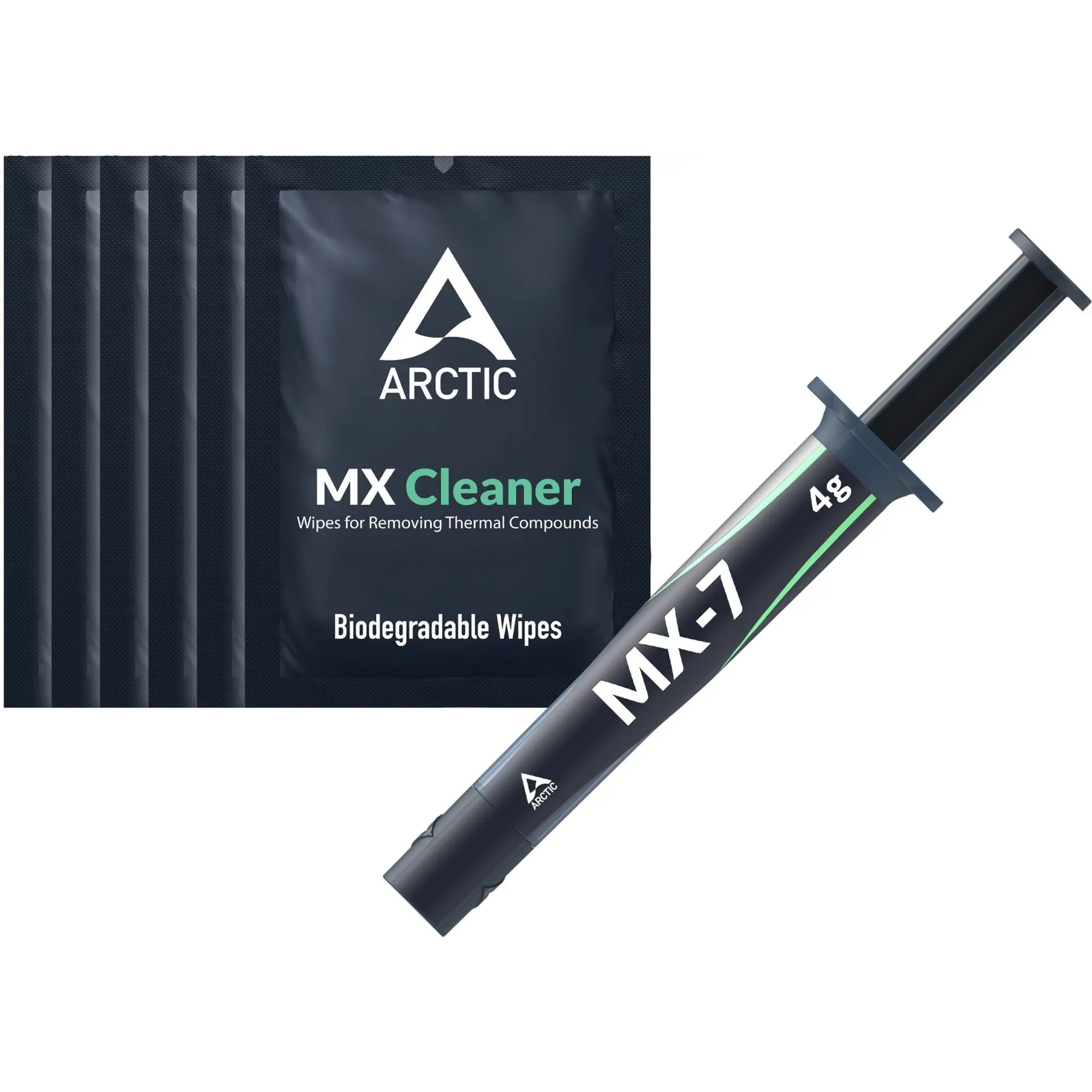 MX-7 Thermal Compound 4-gramm with 6pcs MX Cleaner ACTCP00092A ARCTIC