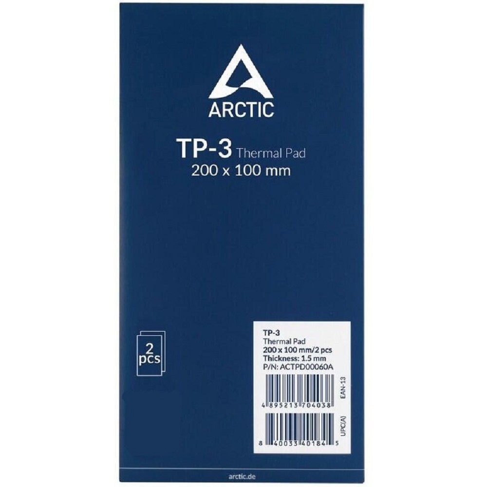 Thermal pad 200x100mm, 1.5mm - 2 Pack TP-3 ACTPD00060A Arctic