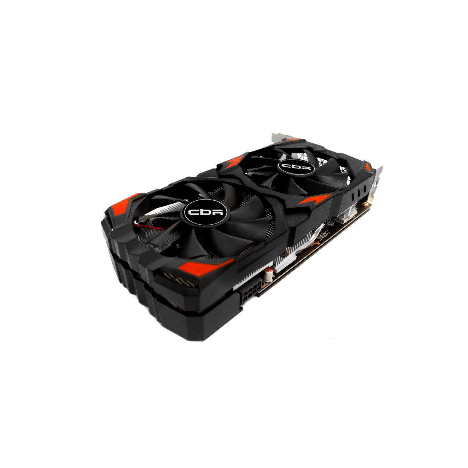 Видеокарта CBR Radeon RX 580 8G GDDR5, 256BIT, 2048, 1168MHz, Dual fan PCIE 3.0, 150W (HDMI/2xDP) арт. VGA-STX580-8G-RTL_DP