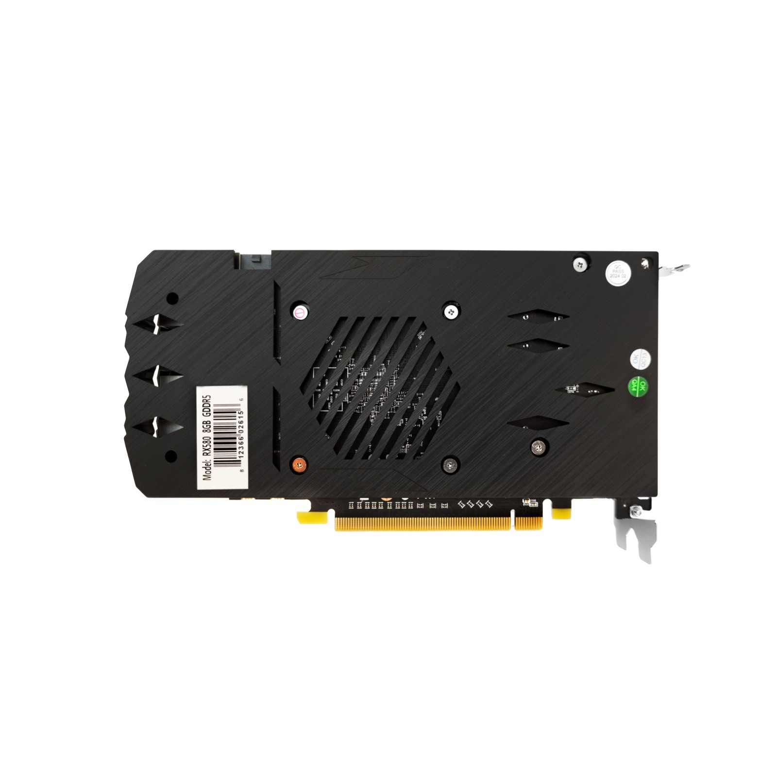 Видеокарта CBR Radeon RX 580 8G GDDR5, 256BIT, 2048, 1168MHz, Dual fan PCIE 3.0, 150W (HDMI/2xDP) арт. VGA-STX580-8G-RTL_DP