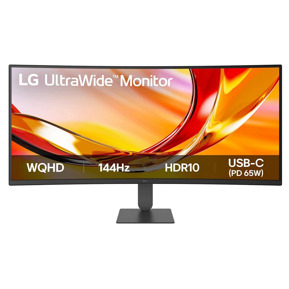 34 LG 34U640B-B, VA, 21:9, 3440x1440, 5ms, 300cd, 144Hz, HDMIx2+DP+USB-C, HAS Curved 1800R black, Ex
