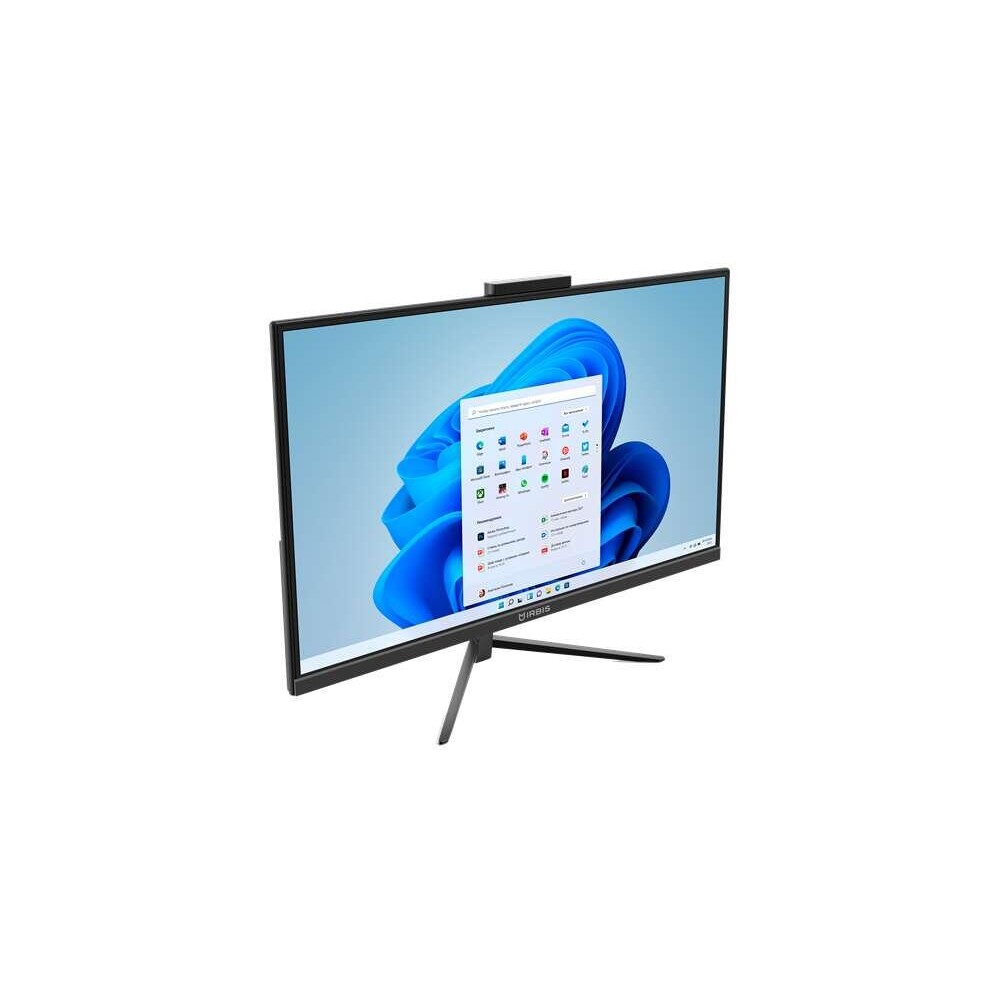 IRBIS GroovyAIO 24; 23.8" (I5-1250P;1920x1080; IPS; 16GB (2*8) DDR4/512GB NVME SSD, wifi6 AX101, microSD, type C full function, RJ45, WebCam 5MP(magnetic), EU 19V 3.42A, wired k+m, Win11Pro, Китай) арт. G.24i5M2165WC.100