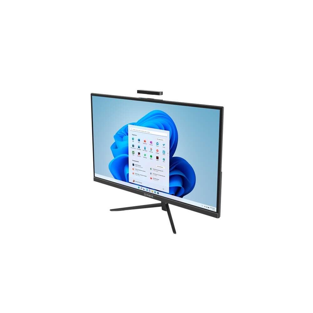 IRBIS GroovyAIO 24; 23.8" (I5-1250P;1920x1080; IPS; 16GB (2*8) DDR4/512GB NVME SSD, wifi6 AX101, microSD, type C full function, RJ45, WebCam 5MP(magnetic), EU 19V 3.42A, wired k+m, Win11Pro, Китай) арт. G.24i5M2165WC.100