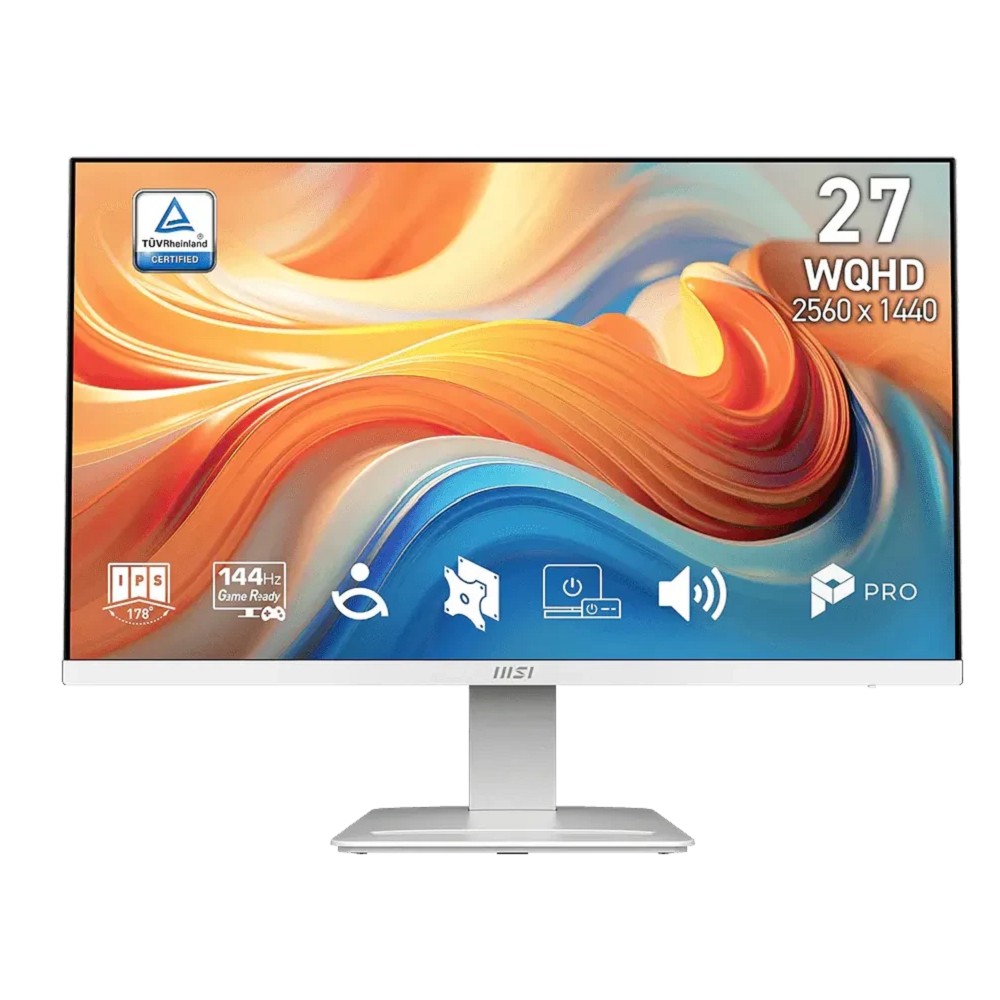 MSI PRO 27" MP273QW E14 {IPS 2560x1440 144Hz 300cd HDMI DisplayPort M/M In} MicroStar арт. 9S6-3PE2CH-059