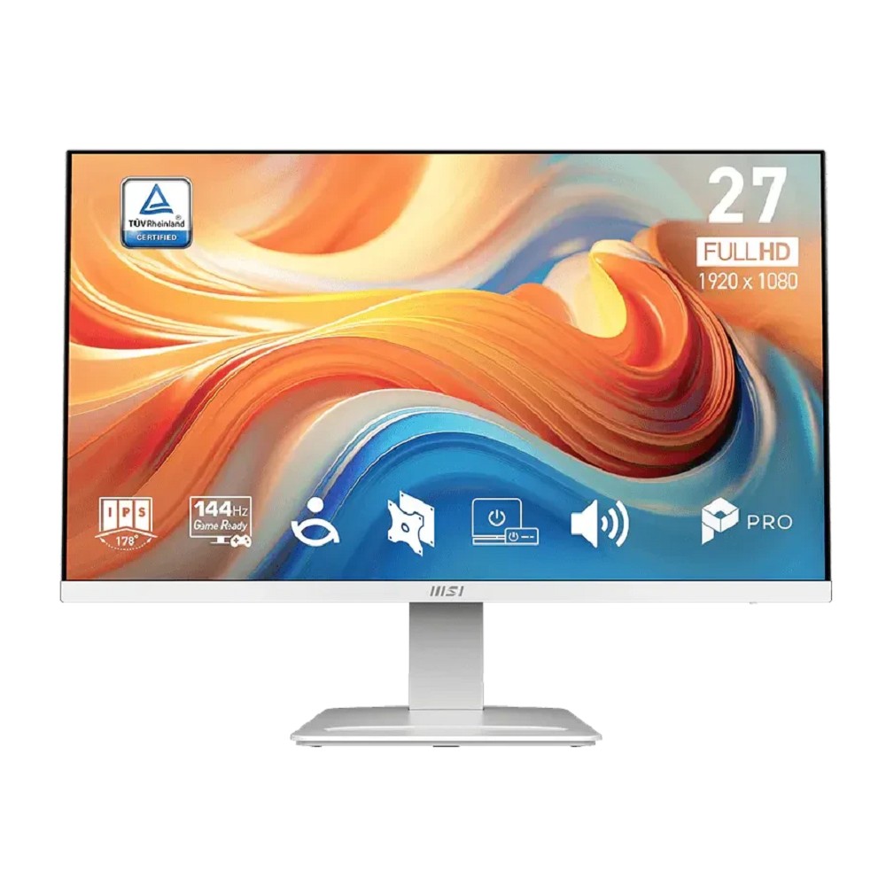 MSI PRO 27" MP273W E14A {IPS 1920x1080 144Hz 250cd HDMI DisplayPort D-Sub M/M Ex} [9S6-3PB4CH-265] MicroStar