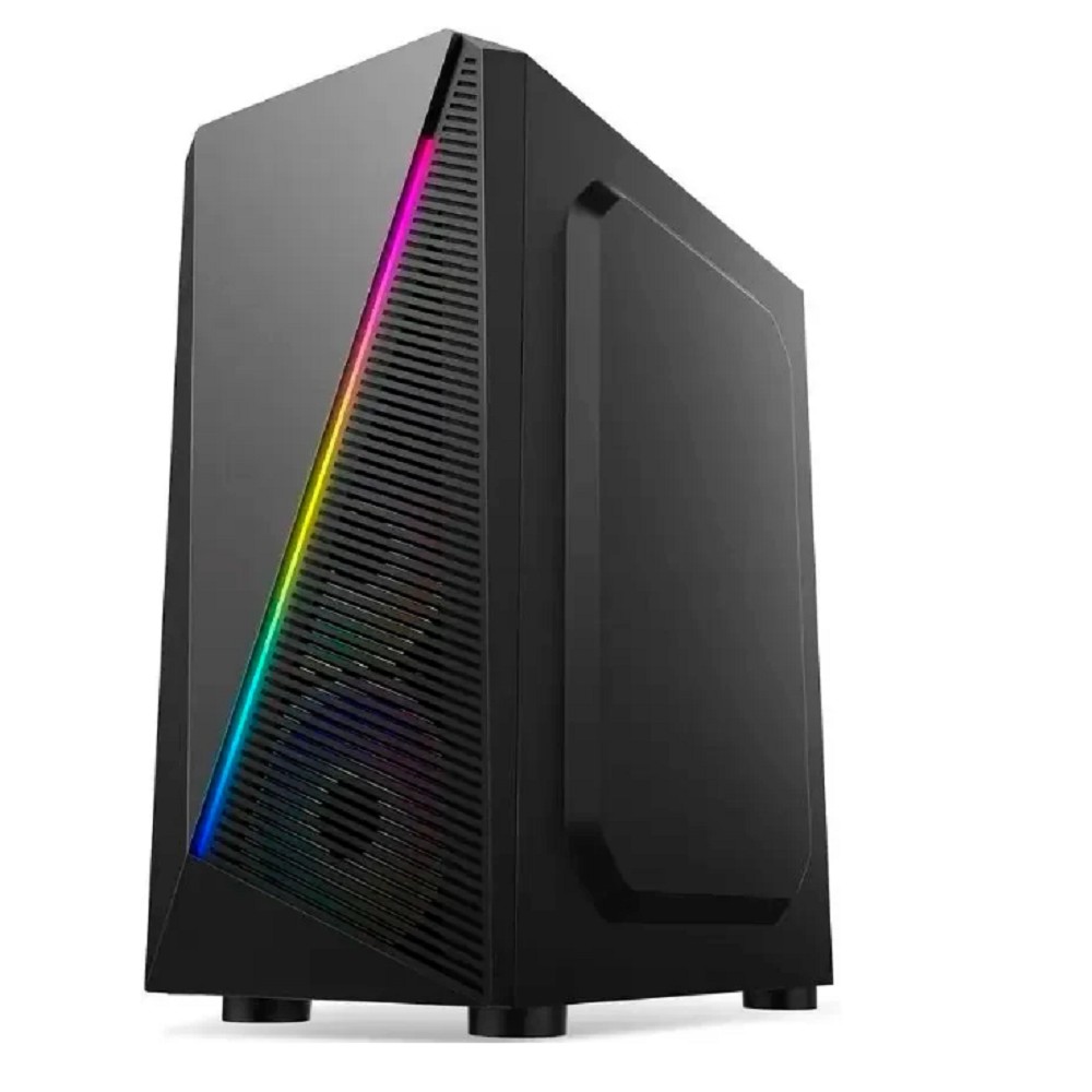 Корпус Bloody BD-CC102F черный без БП mATX 4x120mm 2xUSB2.0 1xUSB3.0 audio bott PSU A4Tech арт. BD-CC102F-BK