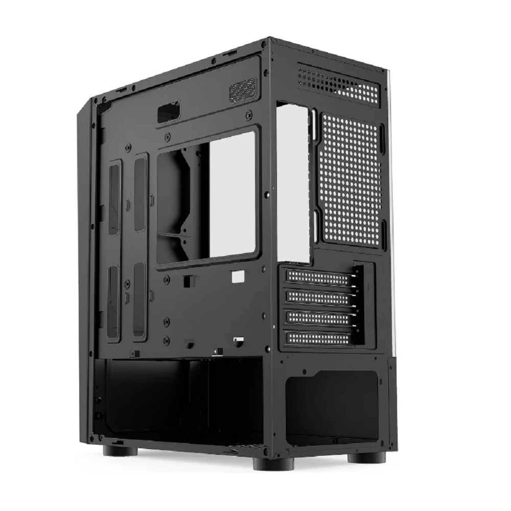 Корпус Bloody BD-CC102F черный без БП mATX 4x120mm 2xUSB2.0 1xUSB3.0 audio bott PSU A4Tech арт. BD-CC102F-BK