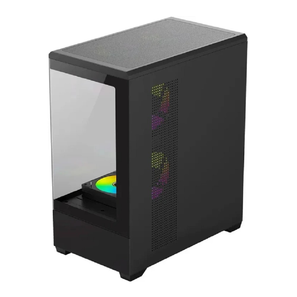 Корпус Bloody CC-127 черный без БП E-ATX 7x120mm 1xUSB2.0 2xUSB3.0 audio bott PSU A4Tech арт. CC-127-BK