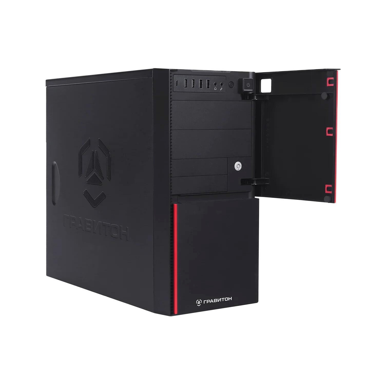 Гравитон Д50А (248313) Д50А RYZEN 7 5700G/1x16GB/1xSSD512GB/FP_2xUSB2.0/600W/K+M/NoOS/Реестр МПТ