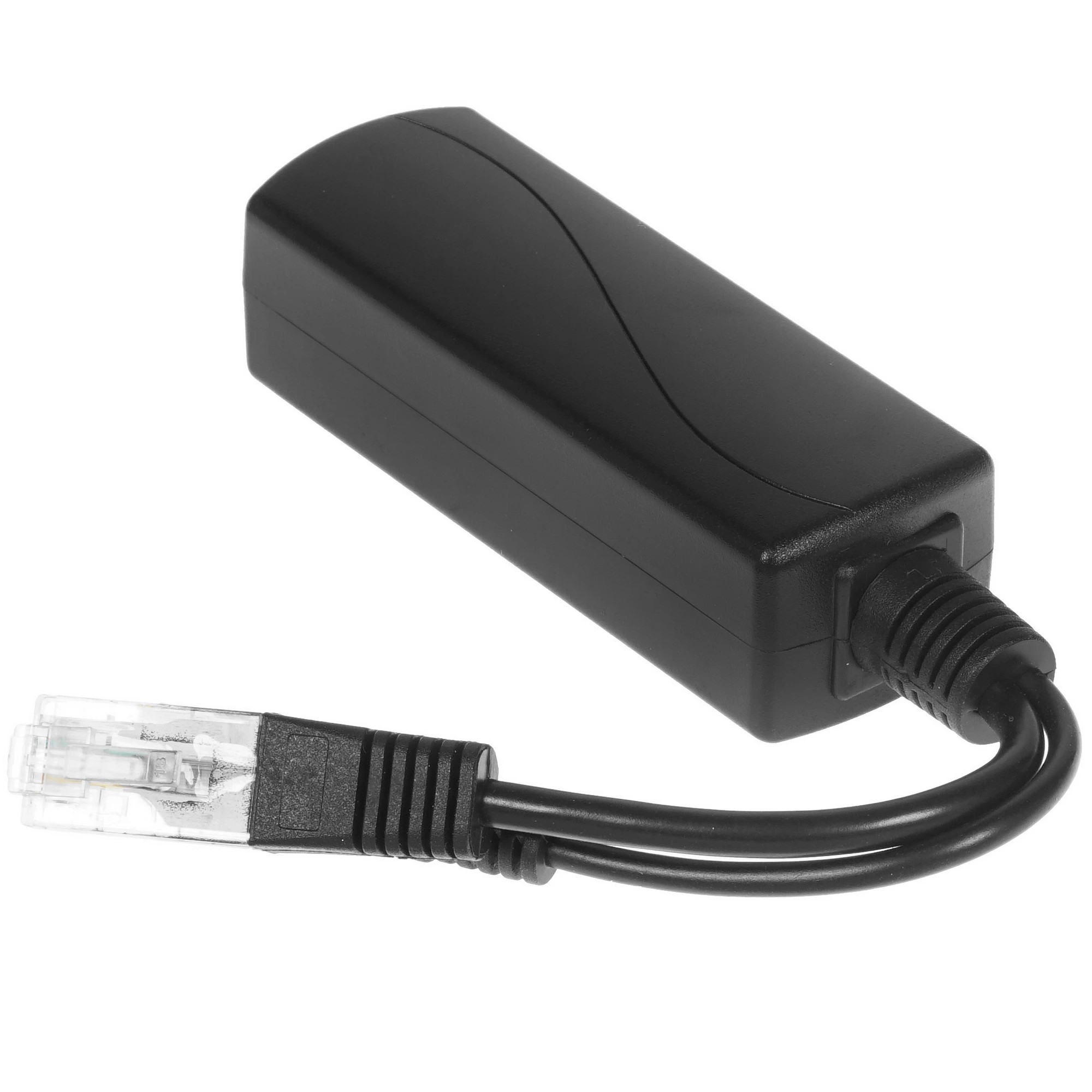 Wi-Tek WI-POE11S-48V, Сплиттер PoE, совместим с 802.3af/at ,1FE PoE-in, 1FE out, DC 12В out