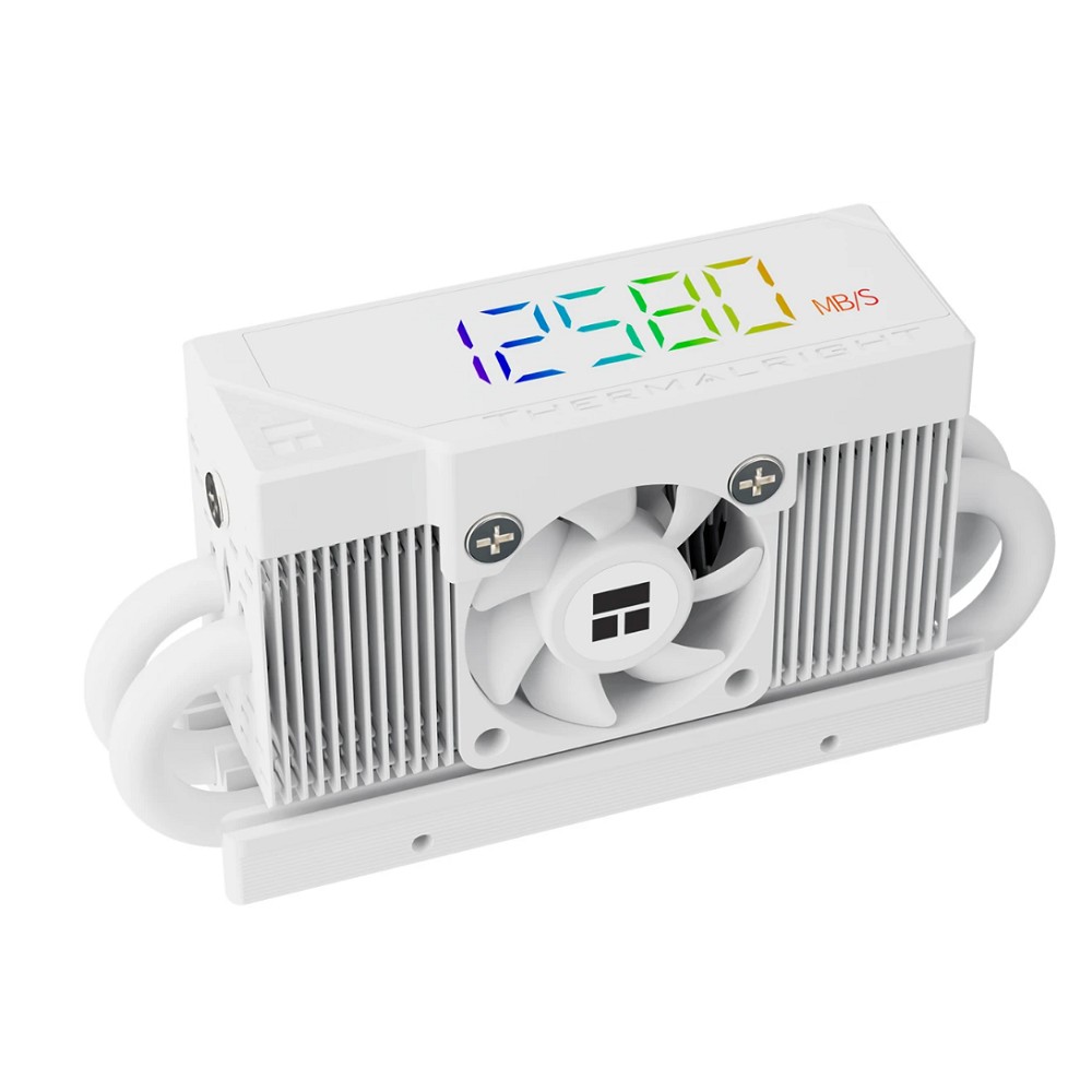 Thermalright Радиатор для M.2 SSD / HR-10 2280 PRO DIGITAL WHITE / TRHR10.2280.PRO.D.W