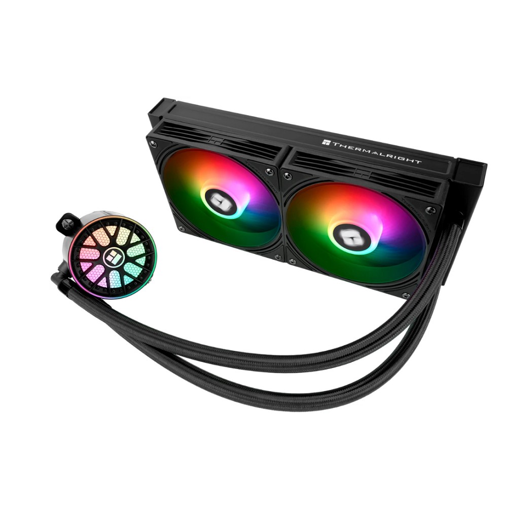 Thermalright Система водяного охлаждения Aqua Elite 240 V6 ARGB Black / 2x120mm ARGB PWM Fans / TRAE240V6AB