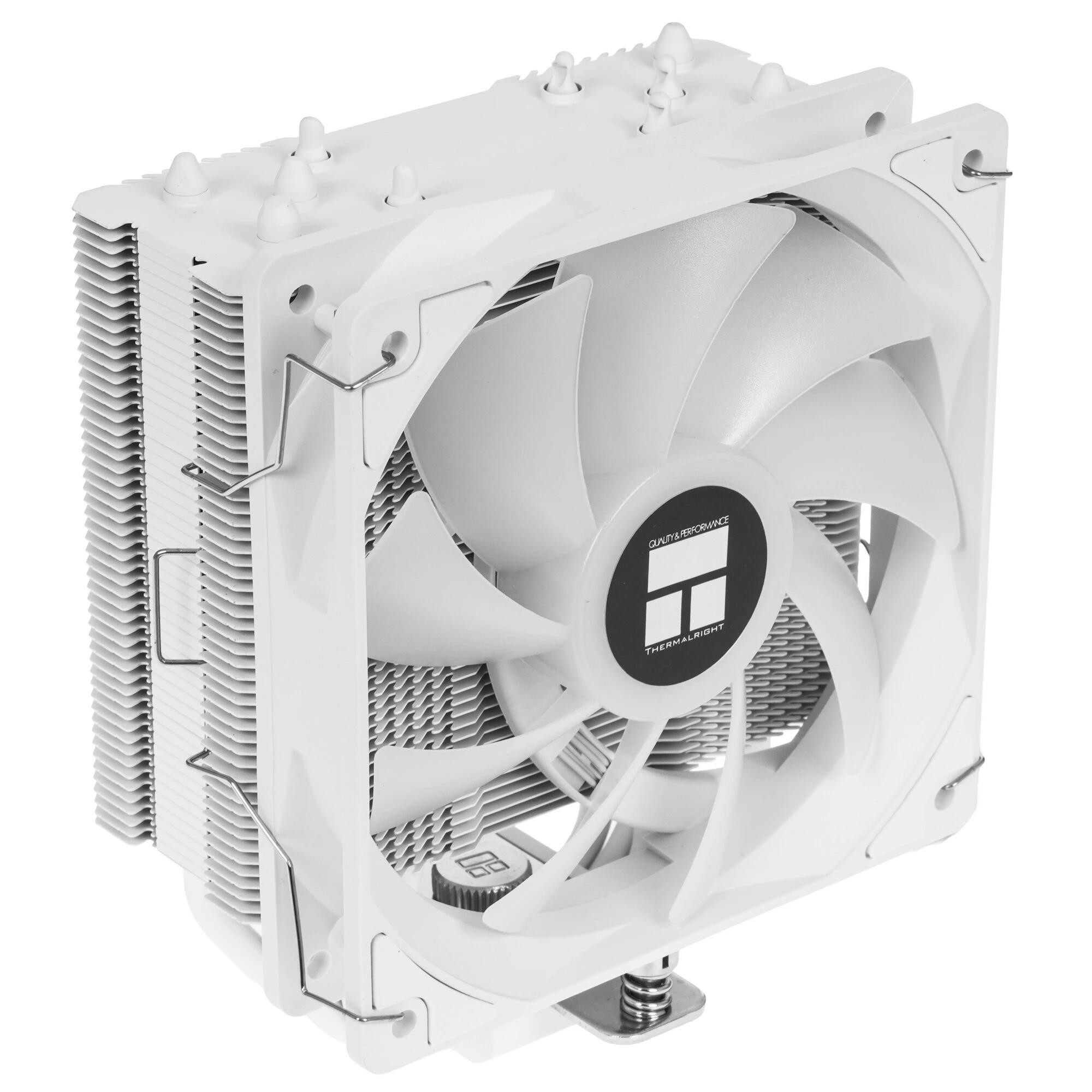 Thermalright Кулер Assassin King 120 SE White ARGB LGA115X/1200/1700/AM4/AM5 (120mm ARGB PWM Fan, 5 тепл. трубок 6мм) / TRAK120SEAW