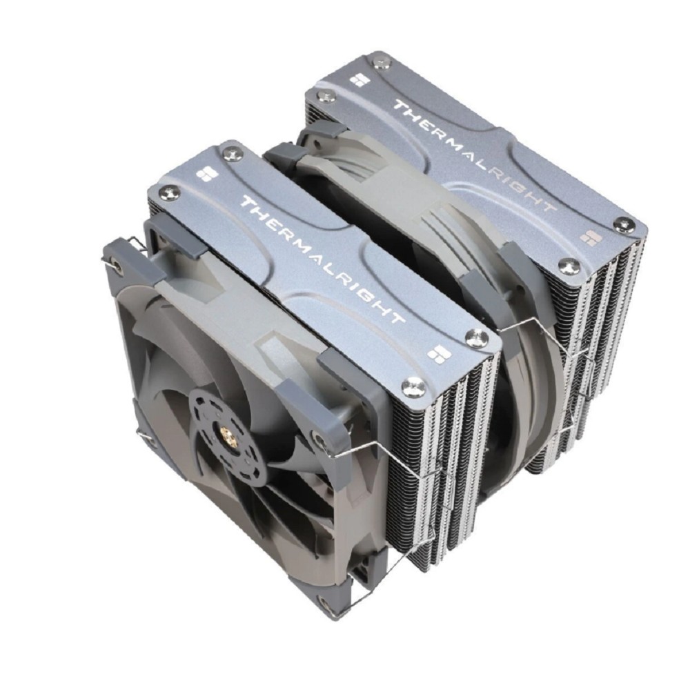Thermalright Кулер Frost Commander 140 Black LGA115X/1200/1700/2011/-3/2066/AM4/AM5 (Dual Tower, 120mm + 140mm PWM Fan, медное основание, 5 тепл. трубок 8мм) / TRFC140B