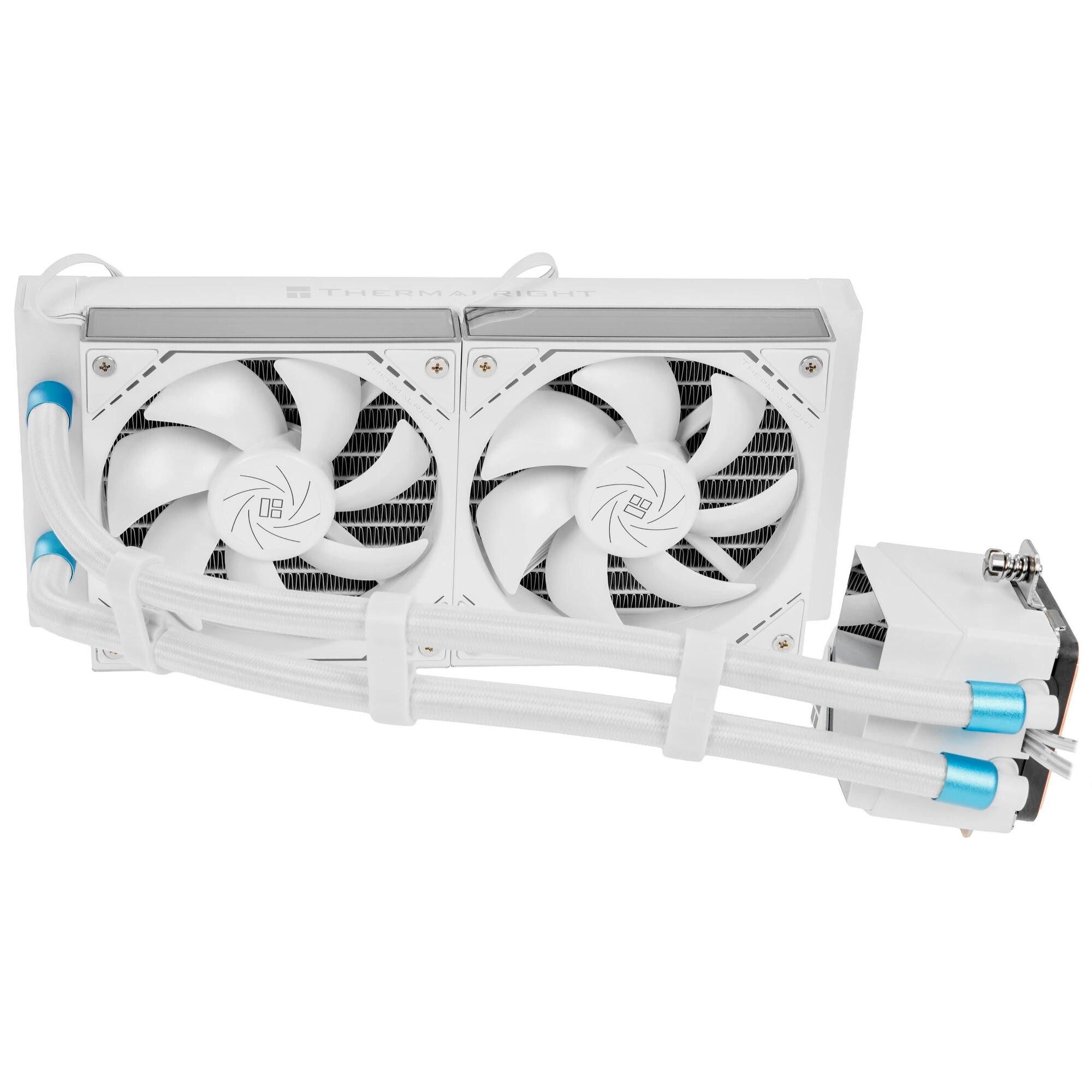 Thermalright Система водяного охлаждения Frozen Infinity 240 White / 2x120mm ARGB PWM Fans / TRFI240W