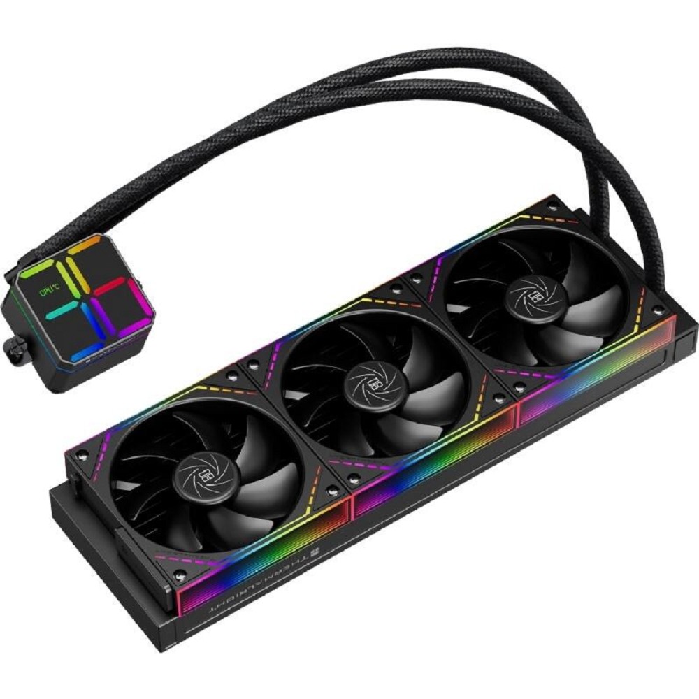 Thermalright Система водяного охлаждения Magic Qube 360 ARGB Black / 3x120mm ARGB PWM Fans / TRMQ360AB