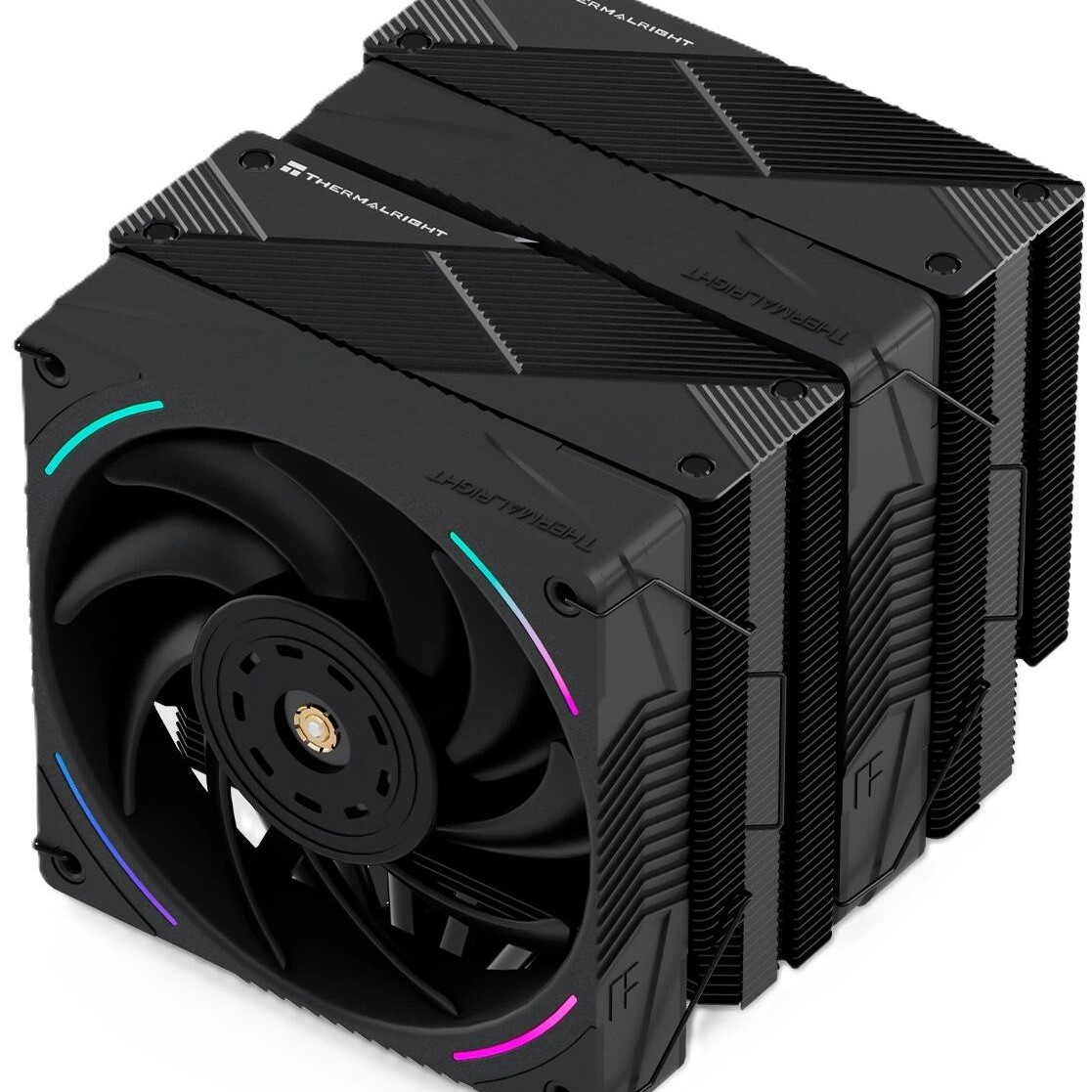 Thermalright Кулер Phantom Spirit 120 Vision EVO LGA115X/1200/1700/1851/AM4/AM5 (Dual Tower, 2x120mm ARGB PWM Fan, медное основание, 7 тепл. трубок 6мм) / TRPS120VEVO