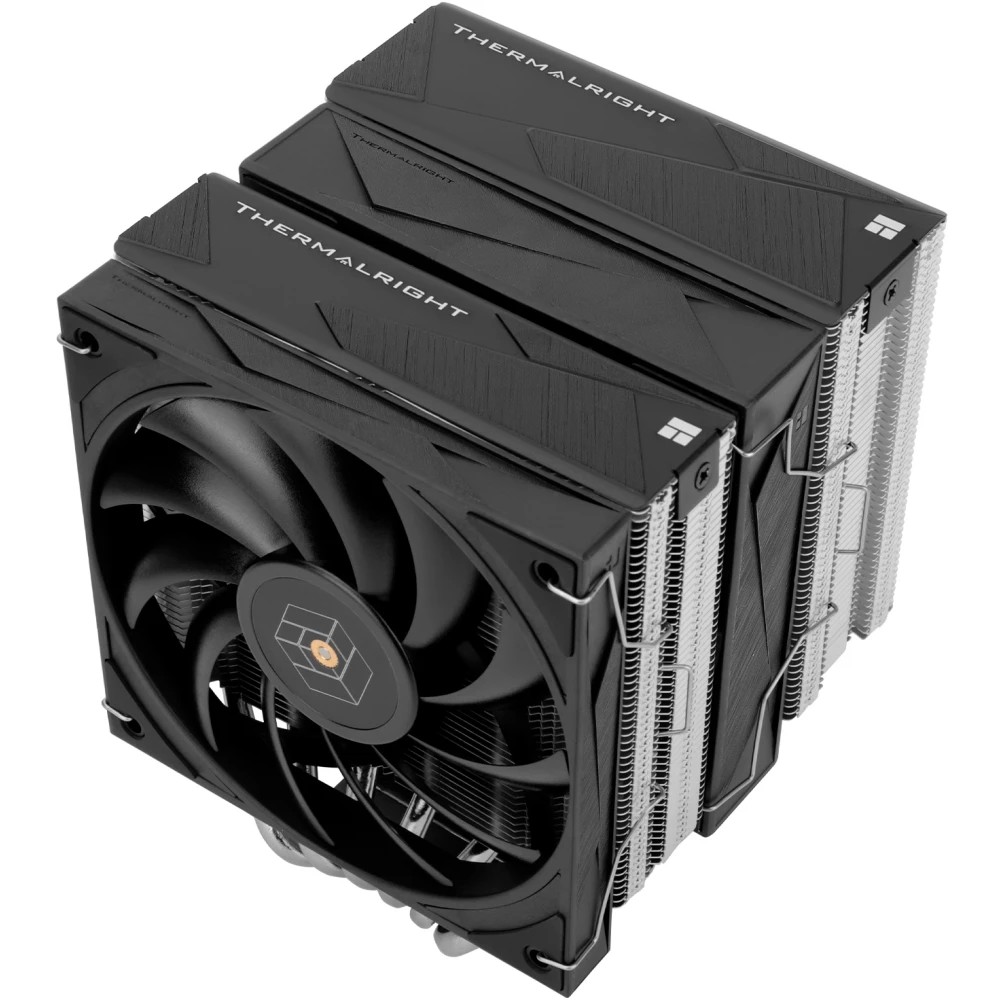 Thermalright Кулер Royal Knight 120 LGA115X/1200/1700/1851/2011/2066 (2x120mm PWM Fan, медное основание, 6 тепл. трубок 6мм) / TRRK120