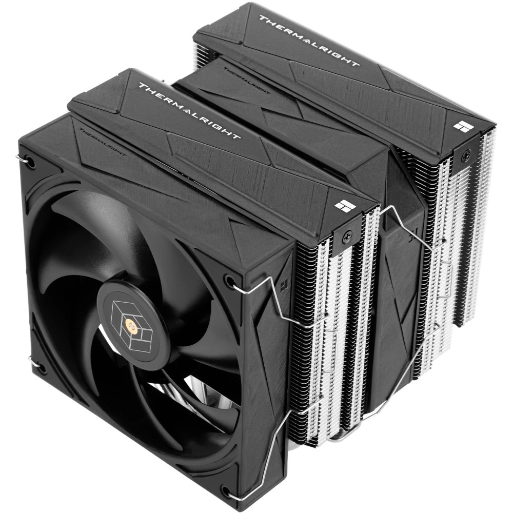Thermalright Кулер Royal Pretor 130 LGA115X/1200/1700/1851/2011/2066 (1x120mm + 1x130mm PWM Fan, медное основание, 6 тепл. трубок 6мм) / TRRP130