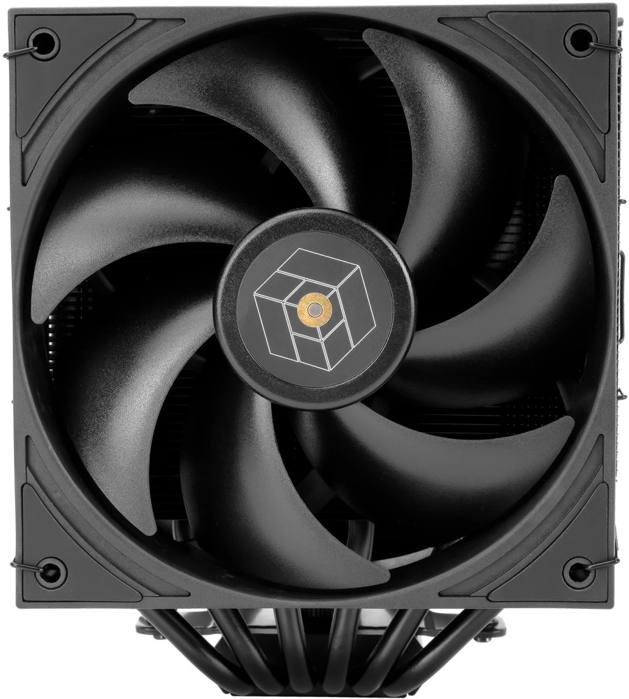Thermalright Кулер Royal Pretor 130 Black LGA115X/1200/1700/1851/2011/2066 (1x120mm + 1x130mm PWM Fan, медное основание, 6 тепл. трубок 6мм) / TRRP130B