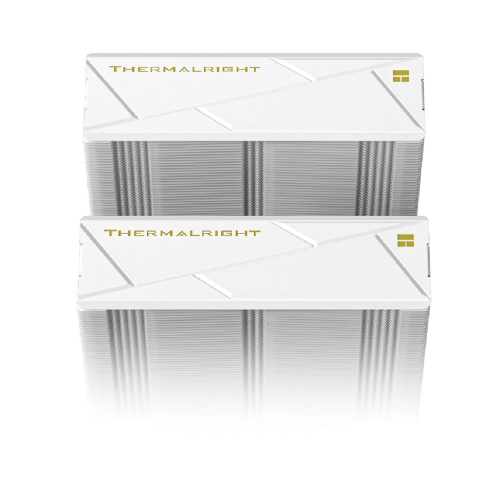 Thermalright Кулер Royal Pretor 130 Ultra White LGA115X/1200/1700/1851/2011/2066 (1x120mm ARGB + 1x130mm PWM Fan, медное основание, 7 тепл. трубок 6мм) / TRRP130UW