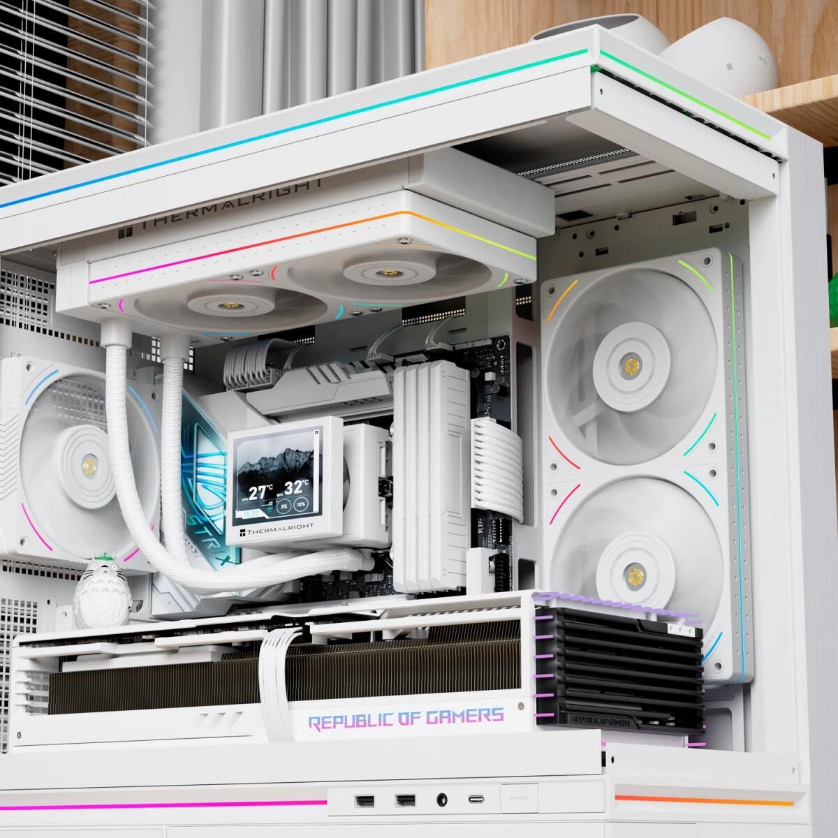 Thermalright Вентилятор TL-UB24W / ARGB / PWM / TRTLUB24W