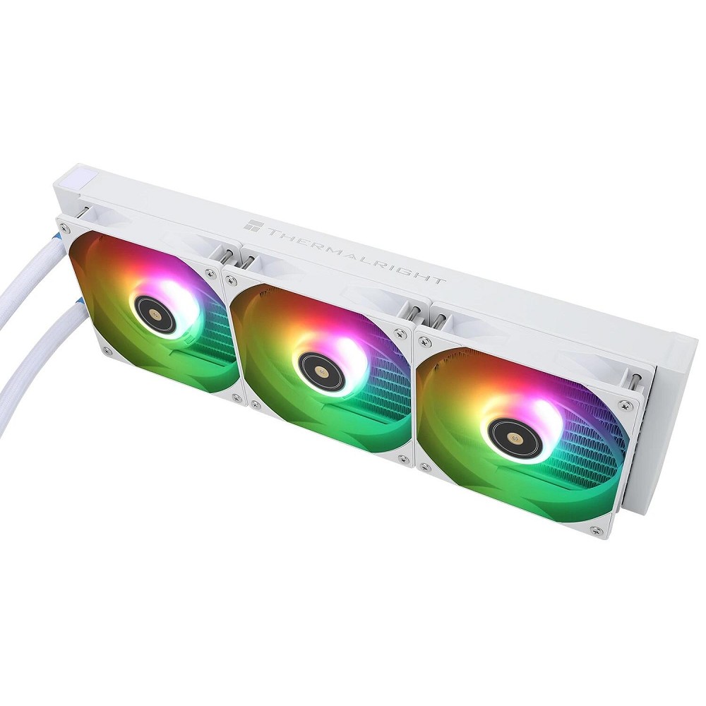 Thermalright Система водяного охлаждения Frozen Prism 360 White ARGB / 3x120mm ARGB PWM Fans / TRFP360AW