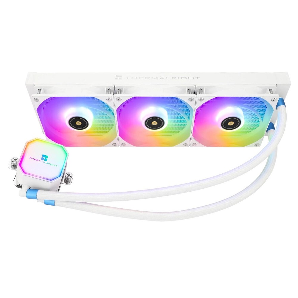 Thermalright Система водяного охлаждения Frozen Prism 360 White ARGB / 3x120mm ARGB PWM Fans / TRFP360AW