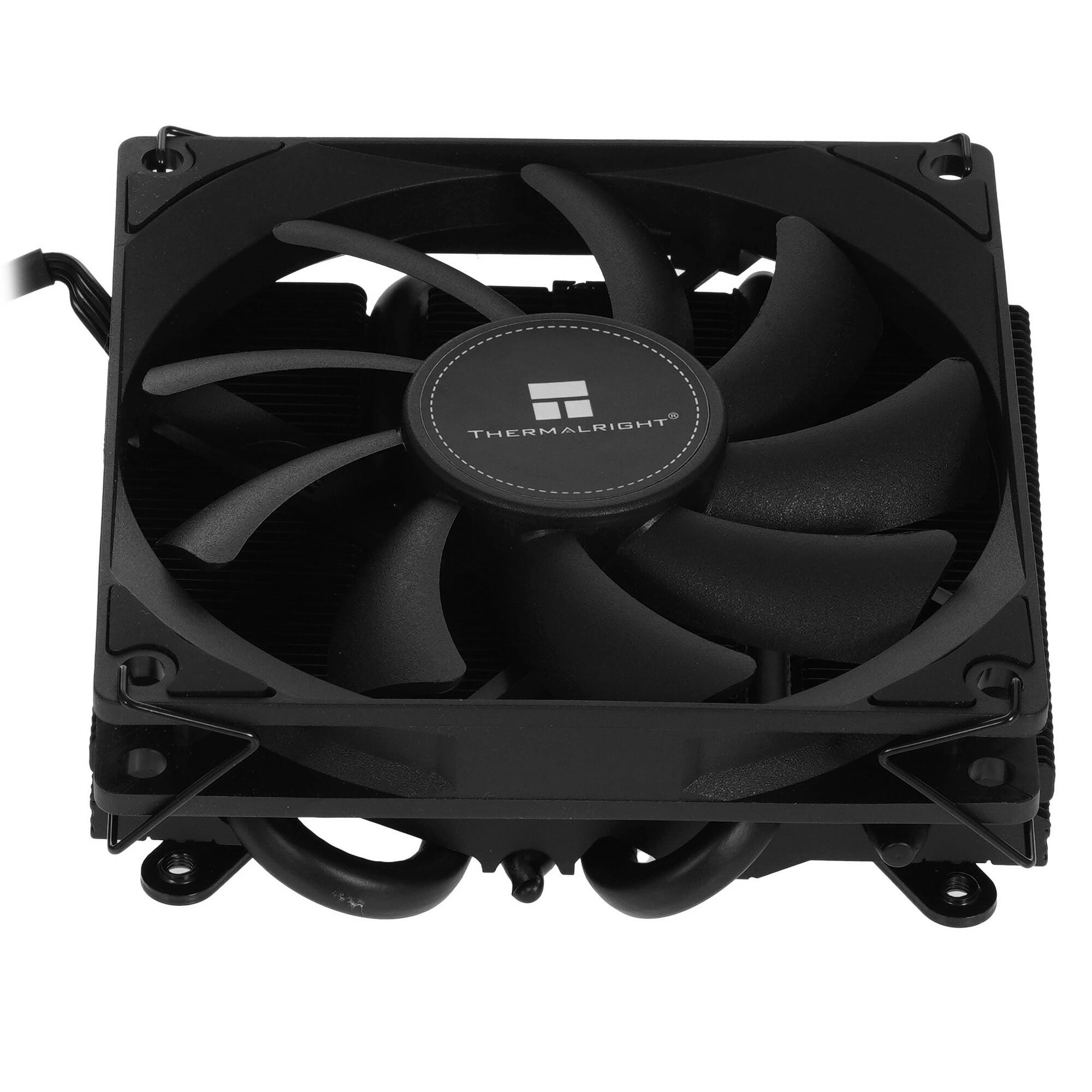 Thermalright Кулер AXP90-X36 Black LGA115X/1200/1700/AM4/AM5 (92mm PWM Fan, медное основание, 4 тепл. трубки 6мм) / TRAXPX36B